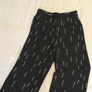Ann Taylor Wide Leg Crop Pants